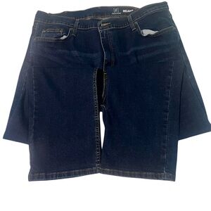 George Relaxed Fit Men's Dark Blue Jeans